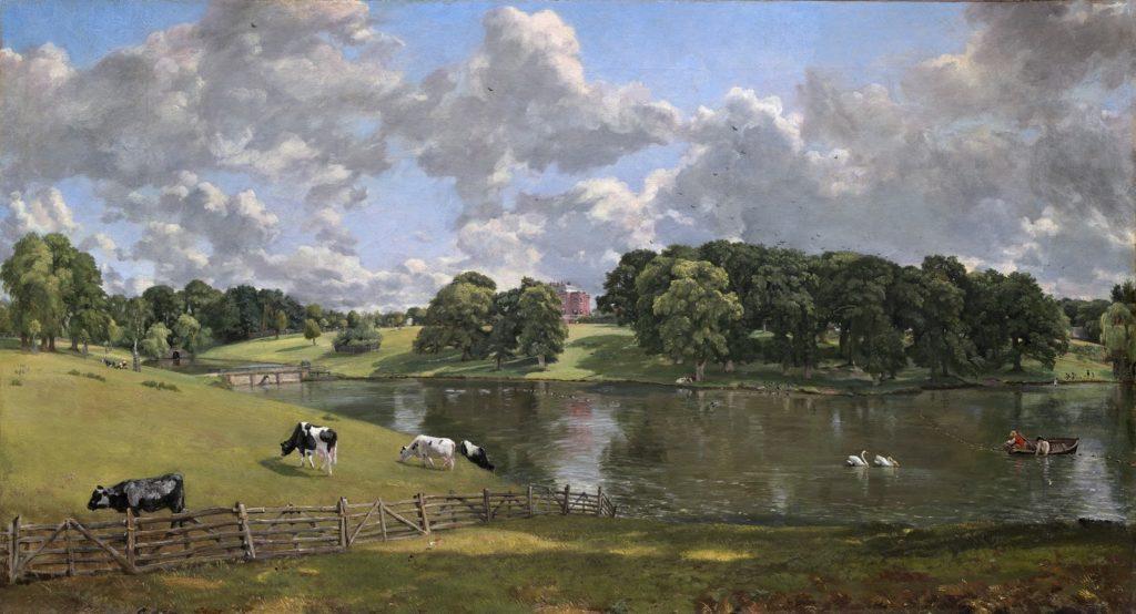 Wivenhoe Park, Essex, by John Constable